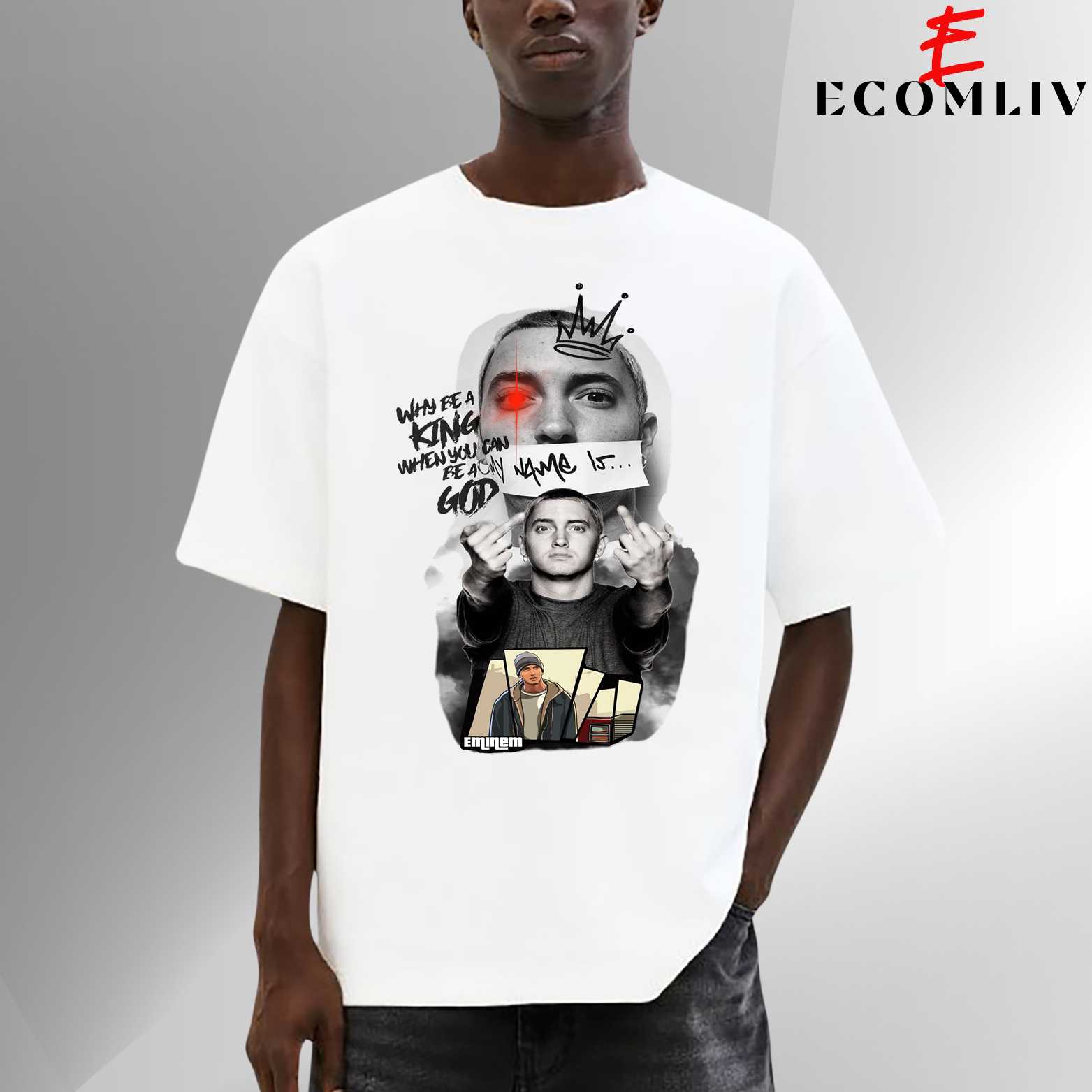 Eminem My Name Is Shirt, Graphic Hip Hop T Shirt